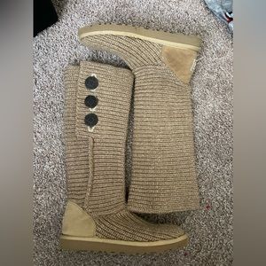 UGG sock boots size 8